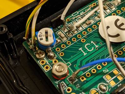 Correct TRS jack to voltmeter wiring